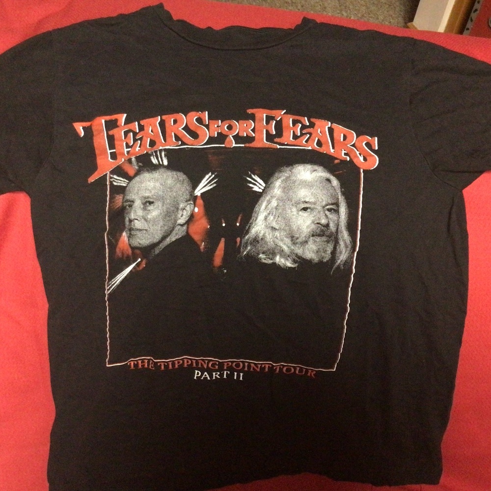TEARS for FEARS concert tshirt